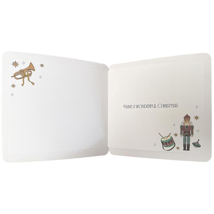 Box Of 10 Tom Smith Nutcracker Deluxe Christmas Cards
